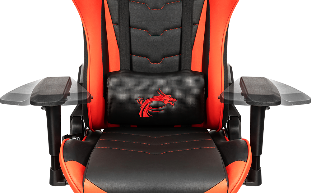 MSI Gaming stoel Zwart / Rood (MAG CH120)