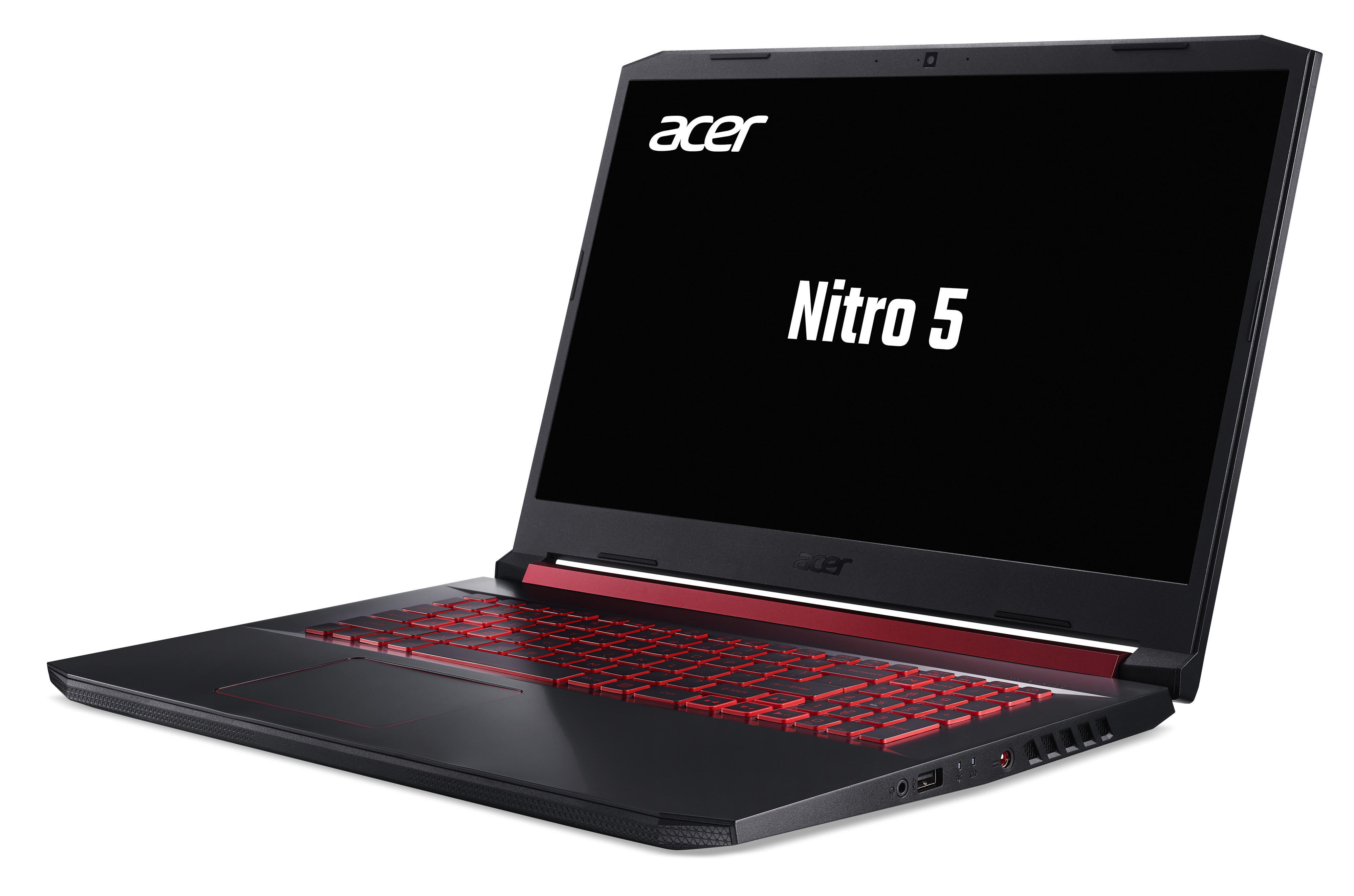 ACER Nitro 5 (AN517-51-59JN) Rote Tastaturbeleuchtung - 17,3 Zoll - Intel® Core™ i5 i5-9300H - 8 GB - 512 GB - NVIDIA GeForce® GTX 1660 Ti - Windows 10 Home (64 Bit)