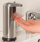 Sensor Seifenspender, Chrom (9850)