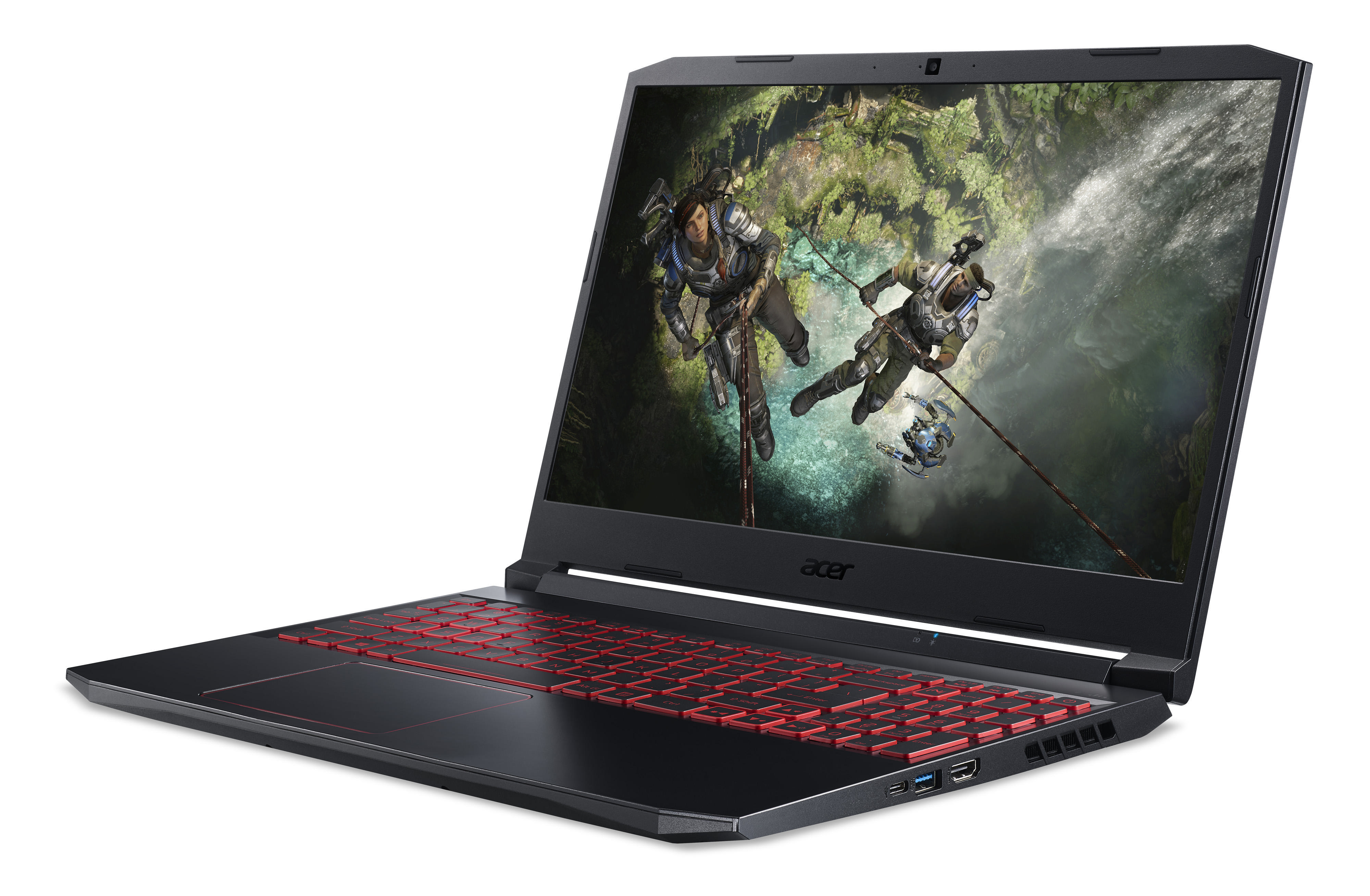 ACER Nitro 5 (AN515-44-R5N0) Rote Tastaturbeleuchtung - 15,6 Zoll - AMD Ryzen™ 5 4600H - 8 GB - 512 GB - NVIDIA GeForce® GTX 1650 - Windows 10 Home (64 Bit)