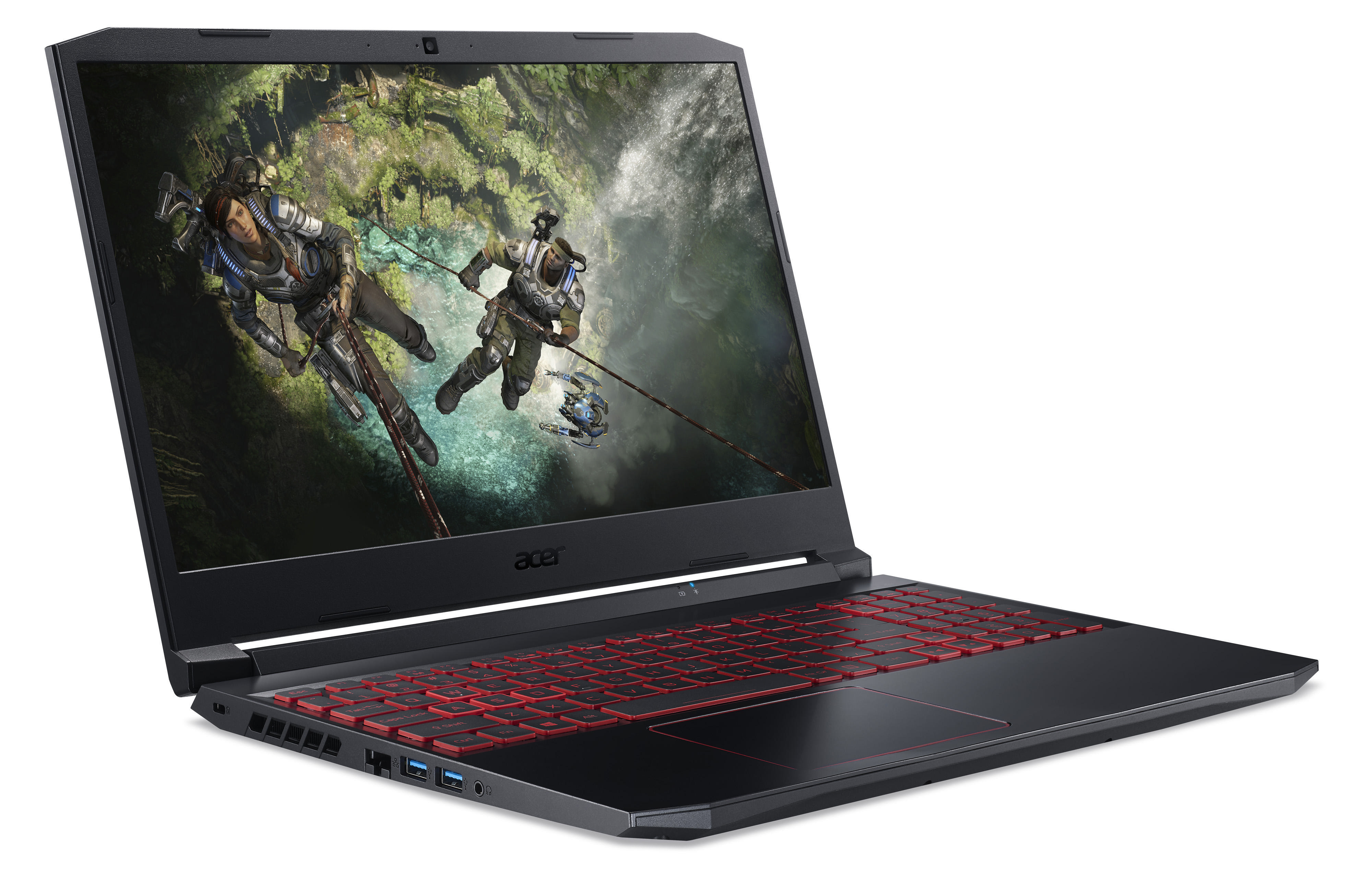 ACER Nitro 5 (AN515-44-R5N0) Rote Tastaturbeleuchtung - 15,6 Zoll - AMD Ryzen™ 5 4600H - 8 GB - 512 GB - NVIDIA GeForce® GTX 1650 - Windows 10 Home (64 Bit)
