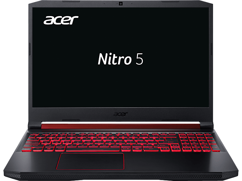 ACER Nitro 5 (AN515-54-55UY) SSD, 2060, Schwarz/Rot Rote Display, Prozessor, & Intel® Tastaturbeleuchtung, mit RAM, GeForce 512 i5 Gaming 15,6 Notebook Core™ Hz RTX Display GB 8 120 GB Zoll