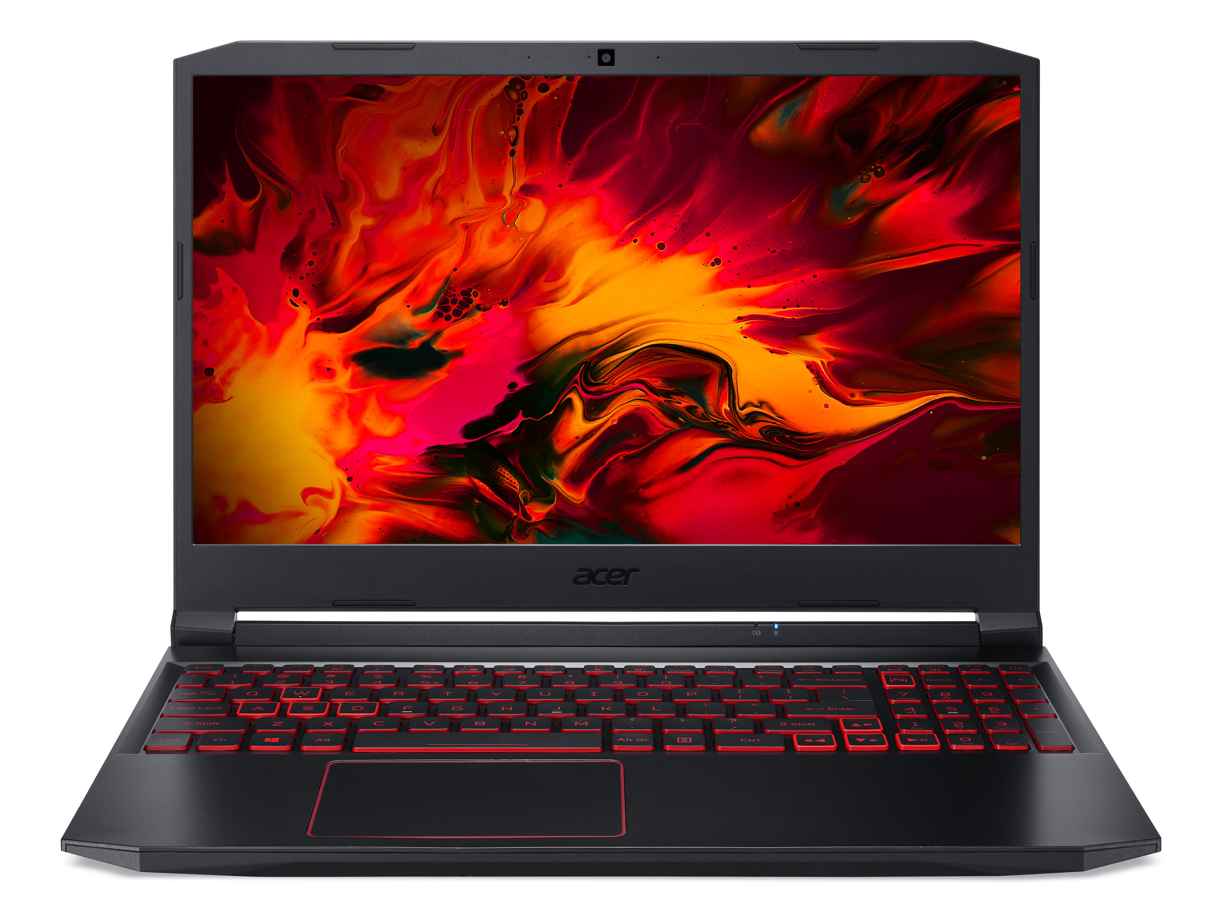ACER Nitro Schwarz/Rot Core™ RAM, Zoll (AN515-55-794N) Tastaturbeleuchtung, 15,6 1,000 Prozessor, GB Display, mit 16 5 1660Ti, Notebook GTX GB Intel® RGB i7 Gaming SSD, GeForce