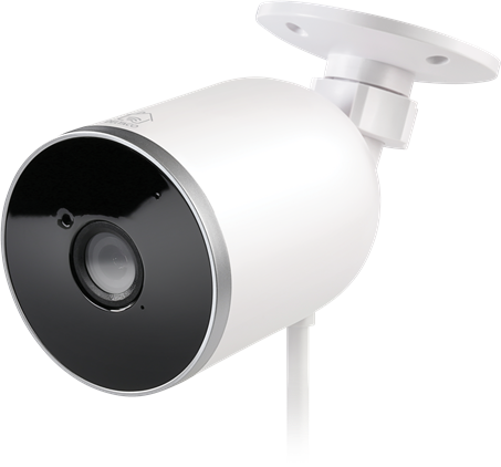DELTACO  SH-IPC04 2MP IP65 biztonsági kamera, kültéri, 1080p, WIFI, kétirányú hang és mozgásérzékelő, Tuya
