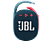 JBL Clip 4 - Bluetooth Lautsprecher (Blau/Pink)