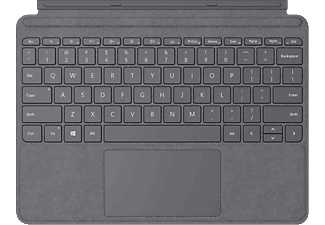 MICROSOFT Surface Go Type Cover – Angol billentyűzetes tok, szürke