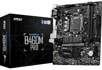 MSI B460M Pro Soket 1200 DDR4 2933 VGA DVI HDMI M.2 USB 3.2 MATX Anakart