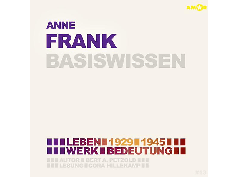 Cora Hillekamp - Anne Frank-Basiswissen  - (CD)