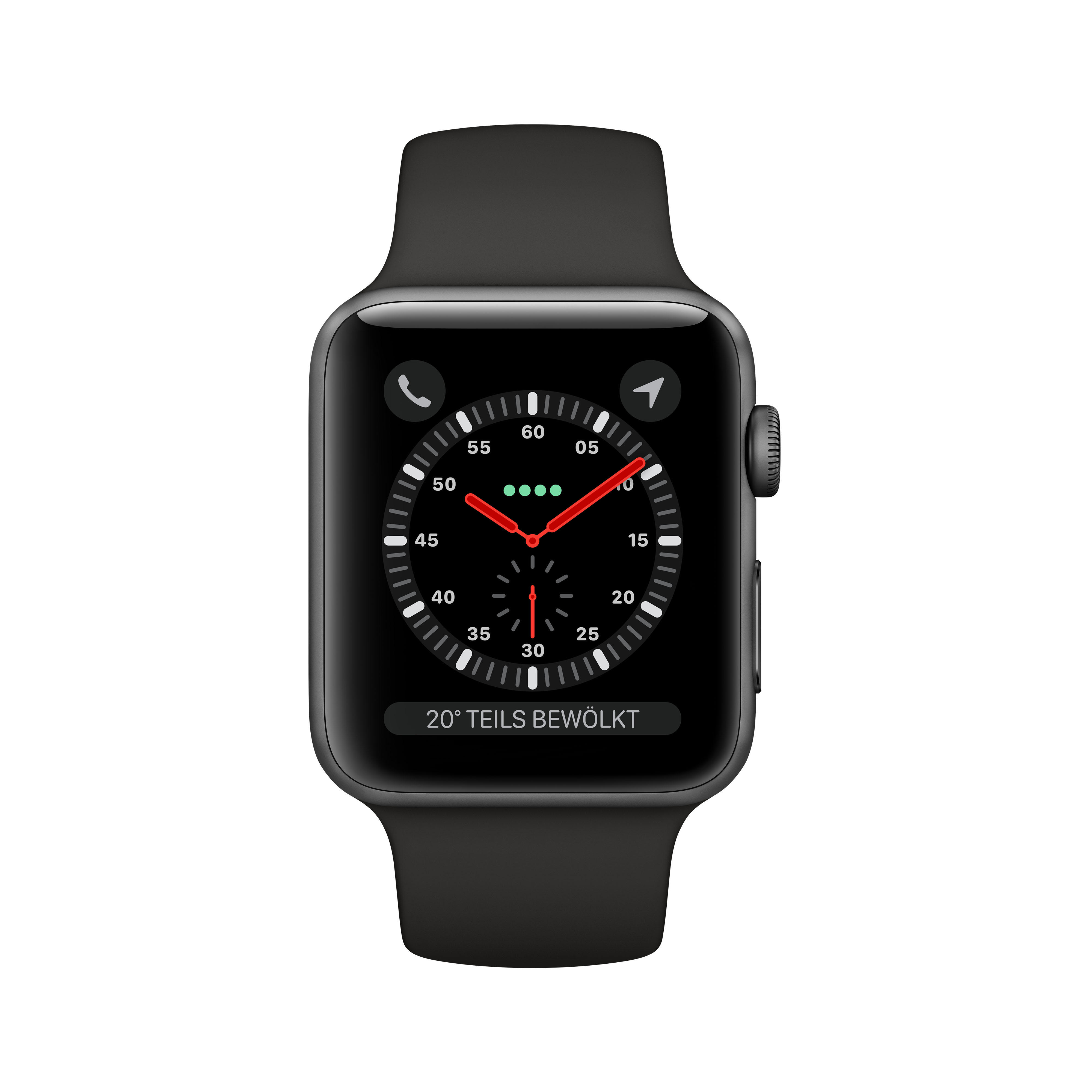 Smartwatch APPLE Watch Series 3 (GPS + Cellular) 42 mm Smartwatch 