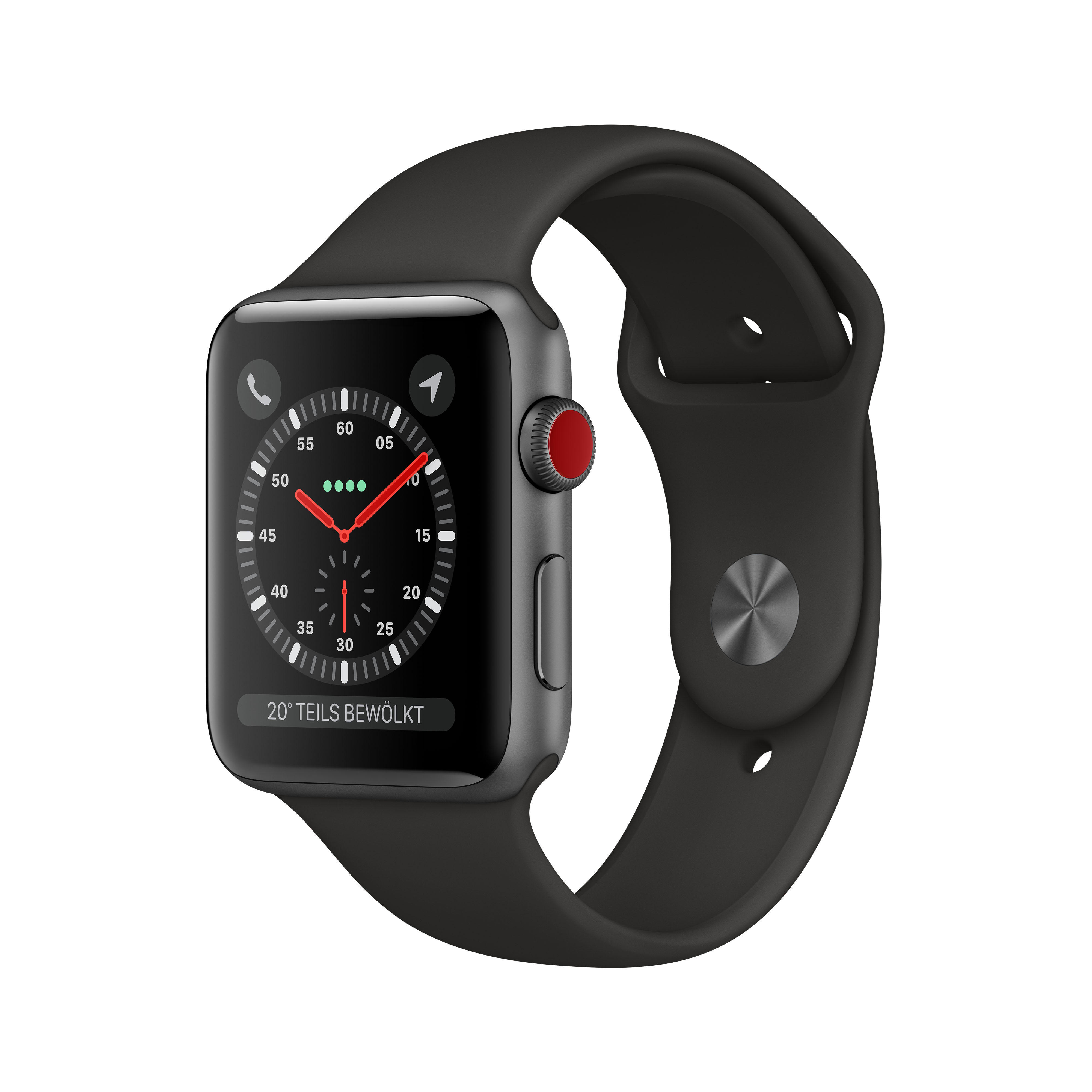 Smartwatch APPLE Watch Series 3 (GPS + Cellular) 42 mm Smartwatch 