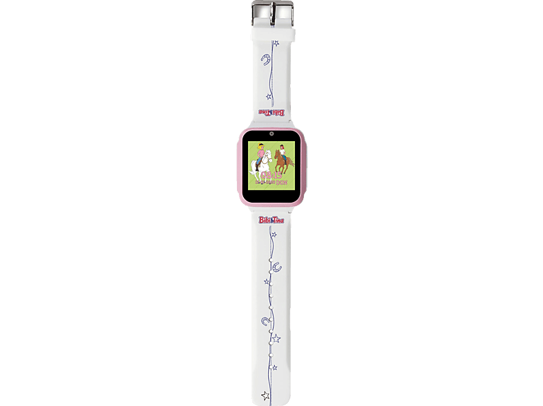 TECHNAXX Bibi&Tina Kinderuhr Silikon, 220 mm, Weiß/Rosa