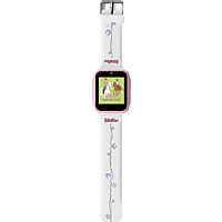 TECHNAXX Bibi&Tina Kinderuhr Silikon, 220 mm, Weiß/Rosa