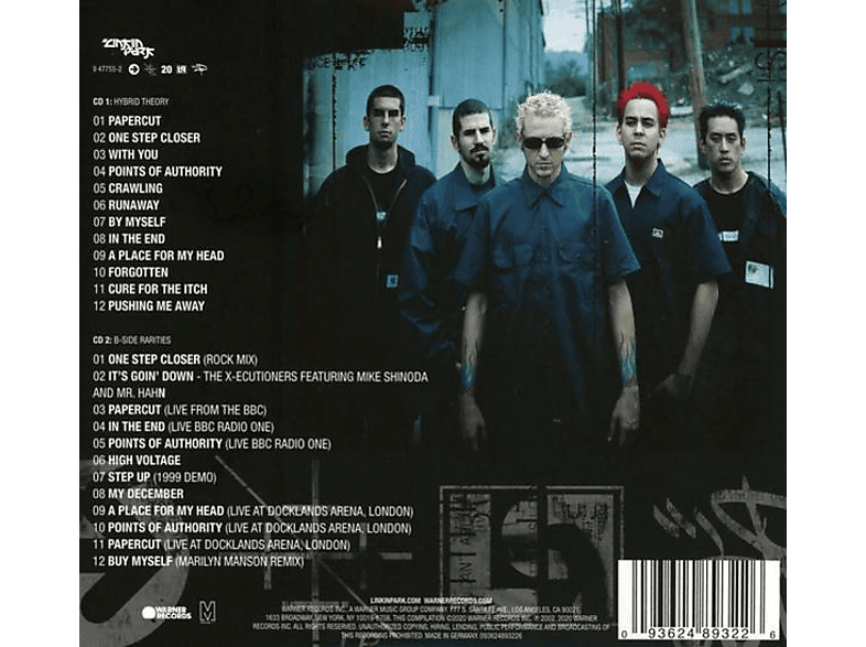 Thumbnail - Linkin Park - Hybrid Theory(20th Anniversary Edition) (CD)