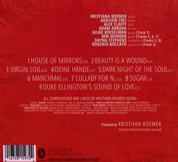 Albumcover mit Titelliste und Künstlerinformationen.