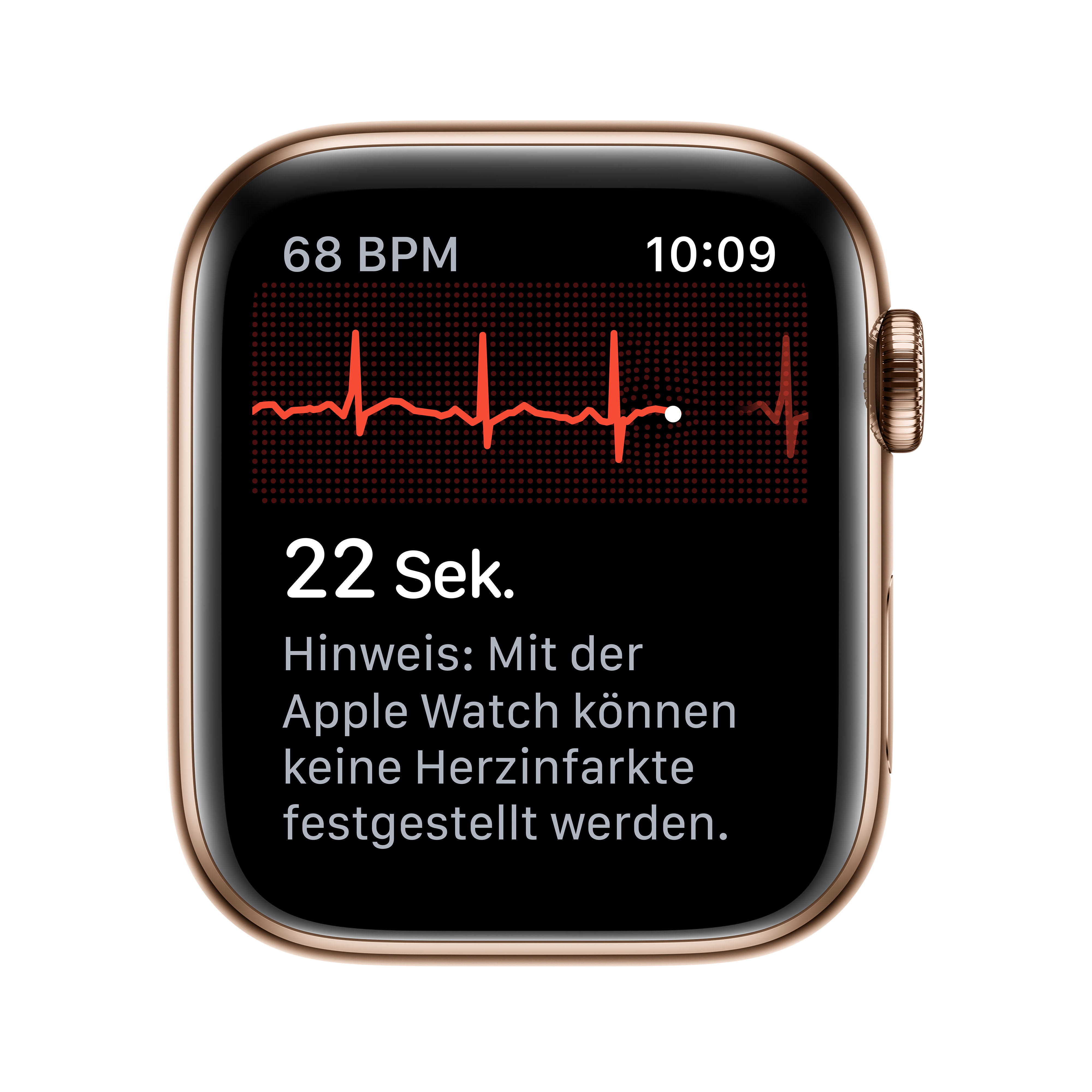 APPLE Watch Series 5 (GPS + Cellular) 44mm Smartwatch Edelstahl Edelstahl, 140 - 200 mm , Armband: Gold Milanaise, Gehäuse: Edelstahl Gold