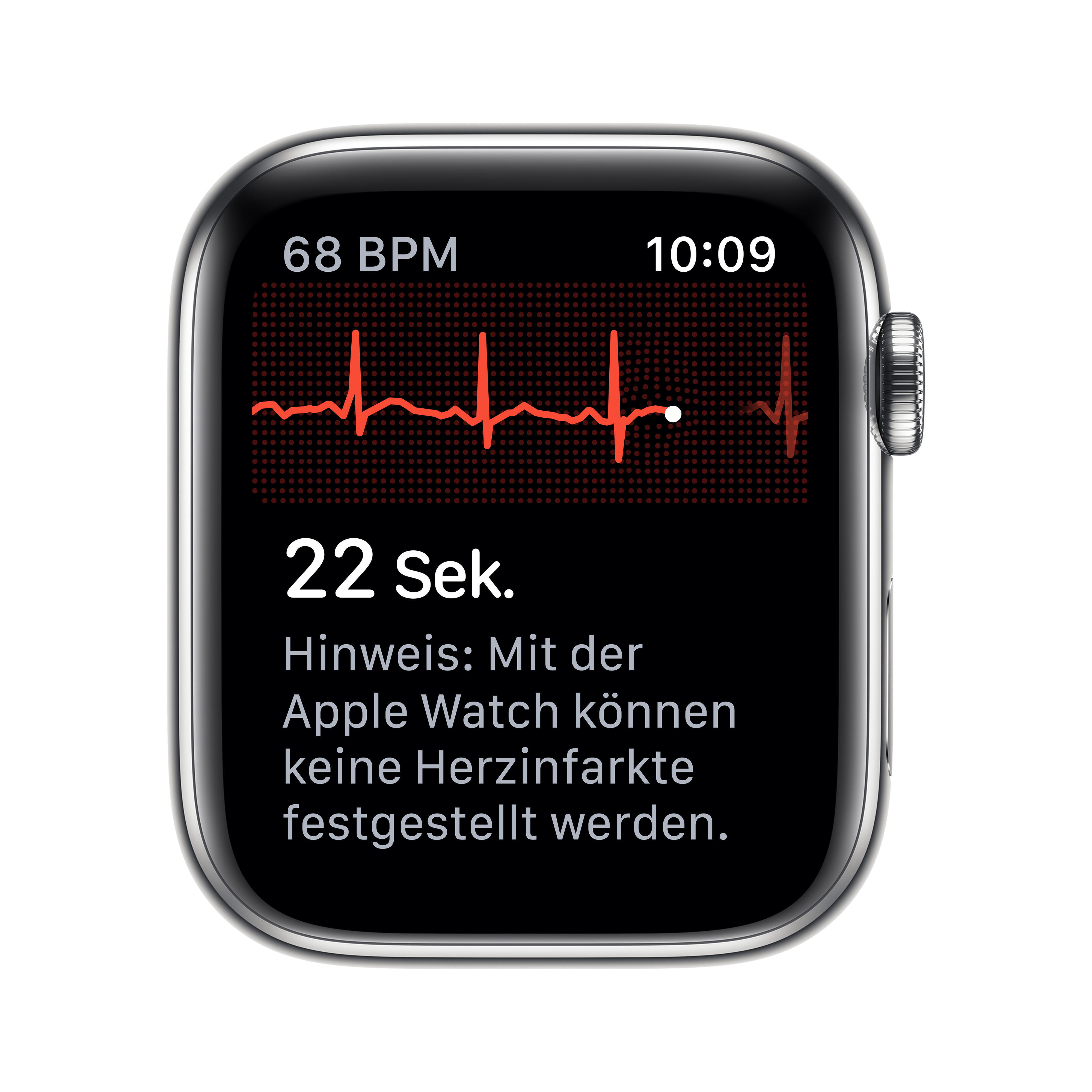 APPLE Watch Series 5 (GPS + Cellular) 44mm Smartwatch Edelstahl Edelstahl, 140 - 200 mm , Armband: Silber Milanaise, Gehäuse: Edelstahl