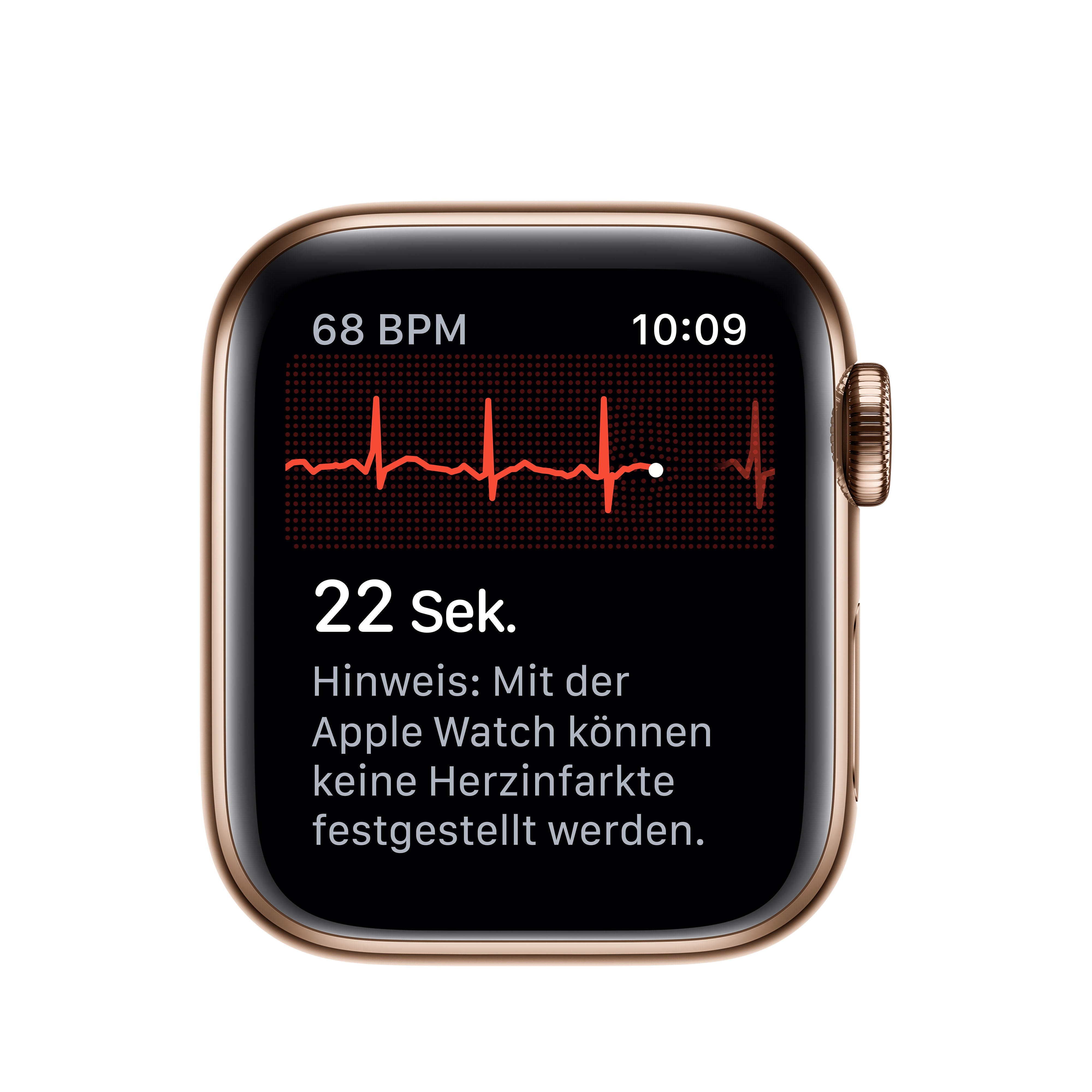 APPLE Watch Series 5 (GPS + Cellular) 40mm Smartwatch Edelstahl Edelstahl, 130 - 200 mm, Armband: Gold  Milanaise, Gehäuse: Edelstahl Gold