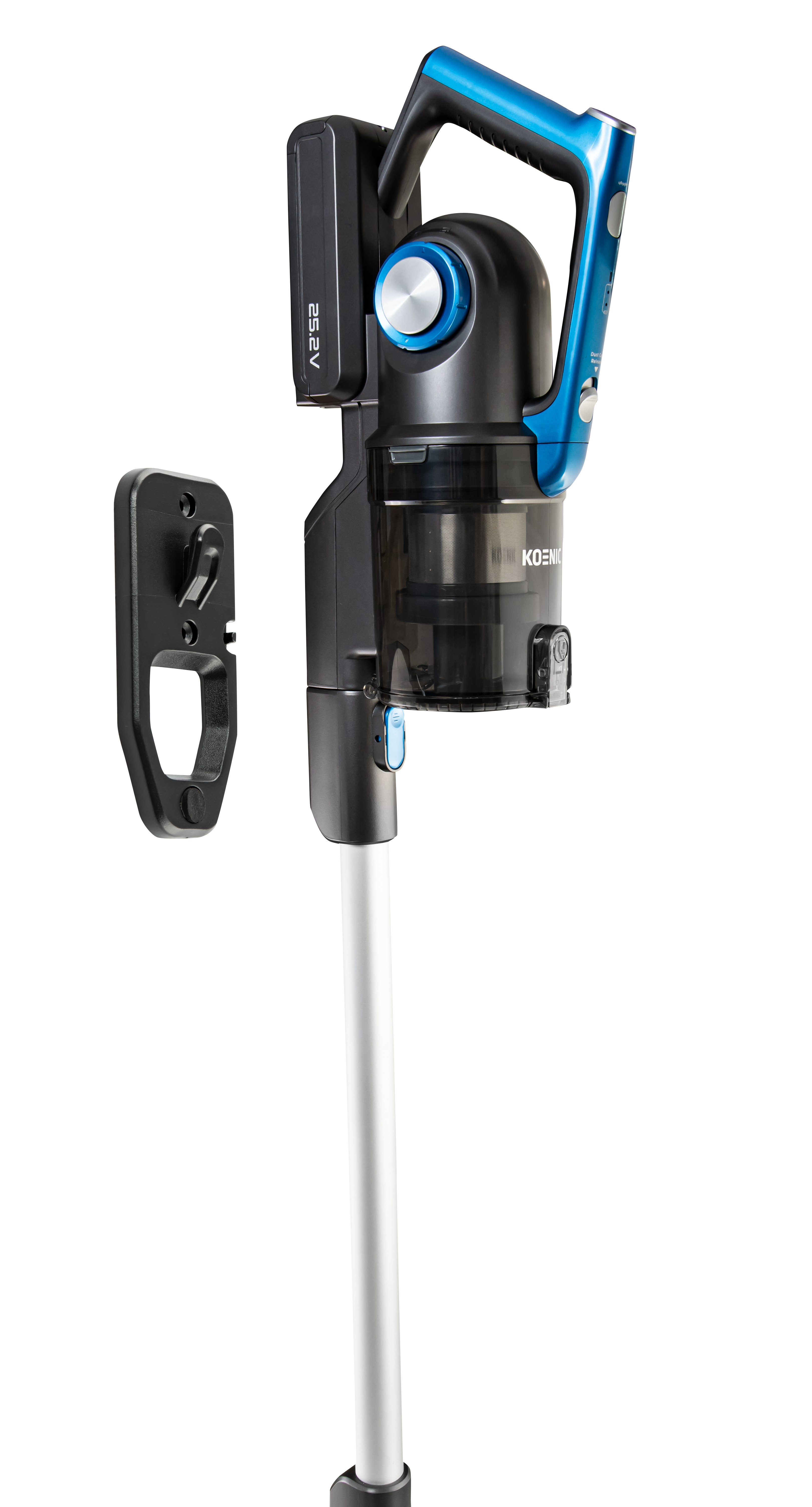 Ein schwarzes Smartphone mit Wärmebildanzeige, das eine Farbtemperaturkarte zeigt.