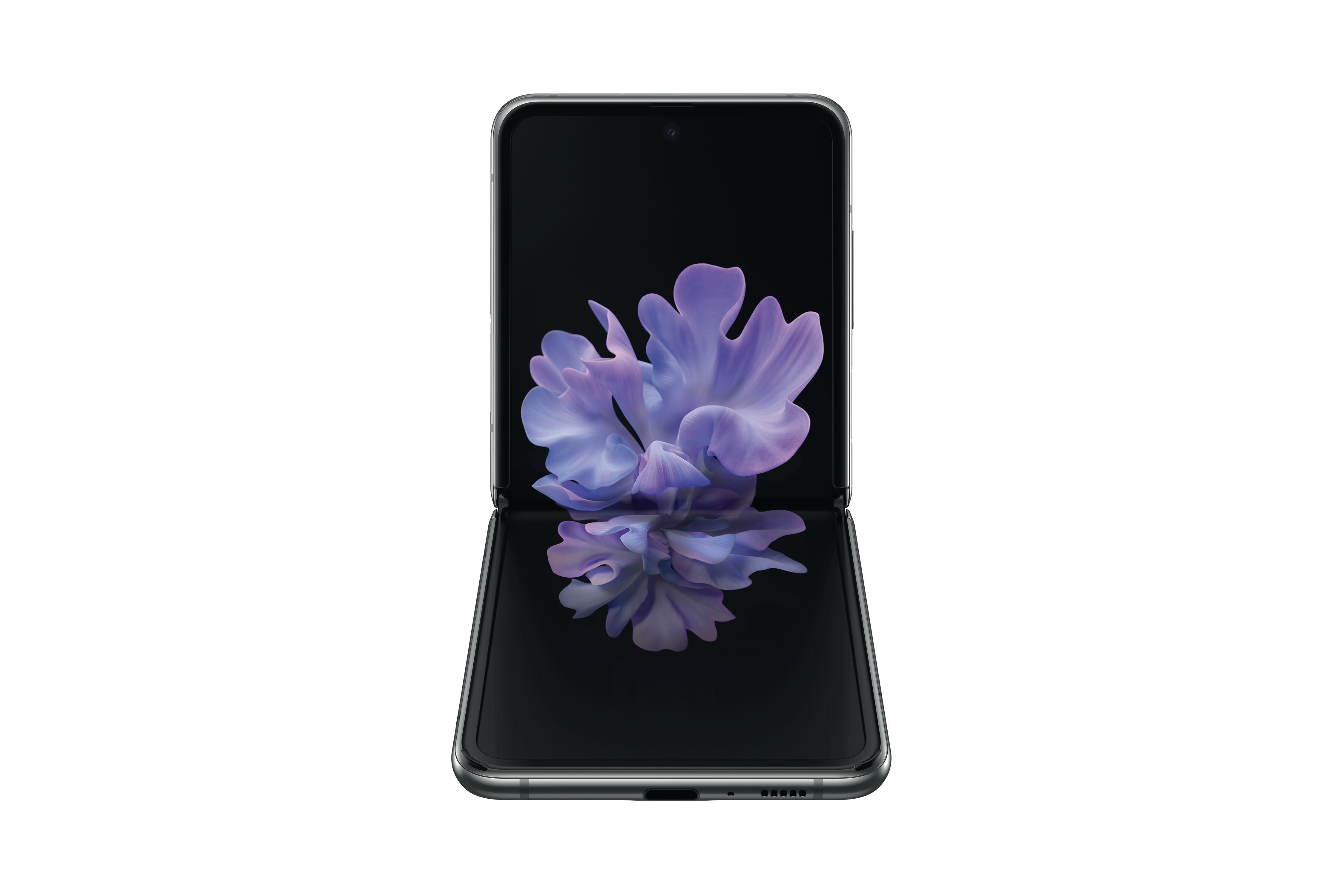GB Z Flip Dual SAMSUNG Gray Mystic 256 SIM Galaxy 5G