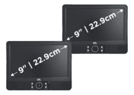 OPD 920D-1 Tragbarer Dual DVD Player