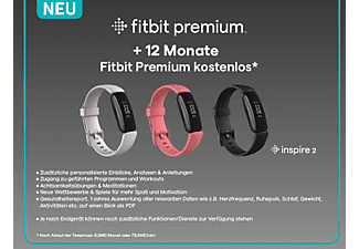 FITBIT Fitnesstracker Inspire 2, Desert Rose/Black