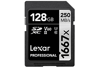 LEXAR 128GB Professional 1667x SDXC™ UHS-II, 250MB/s okuma 90MB/s yazma C10 V60 U3 Hafıza Kartı_0