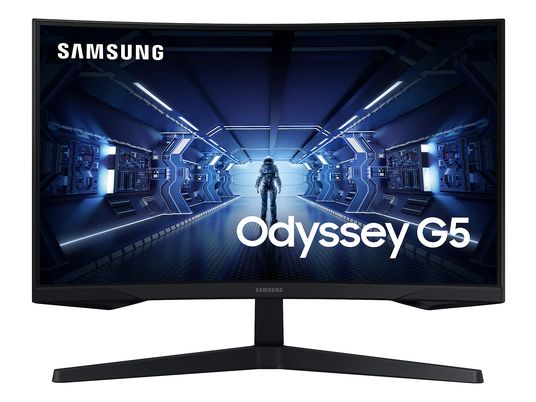 SAMSUNG Odyssey G5 LC27G55TQWU - Gaming Monitor, 27 ", WQHD, 144 Hz, Schwarz