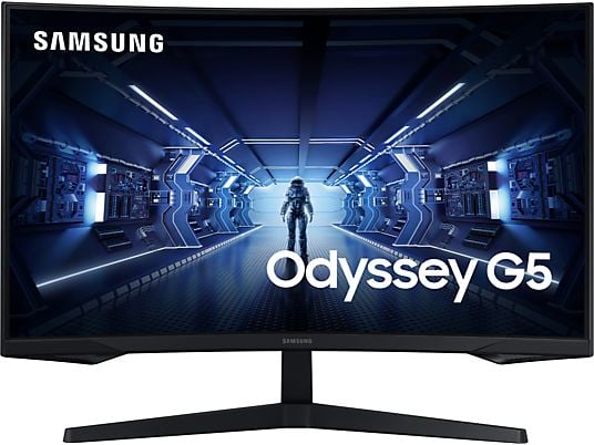 SAMSUNG Odyssey G5 LC32G55TQWU - Gaming Monitor, 32 ", WQHD, 144 Hz, Schwarz