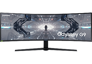 SAMSUNG Odyssey G9 LC49G95TSSU - Gaming monitor, 49 ", , 240 Hz, Nero/Bianco