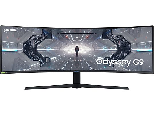 SAMSUNG Odyssey G9 LC49G95TSSU - Gaming Monitor, 49 ", , 240 Hz, Schwarz/Weiss