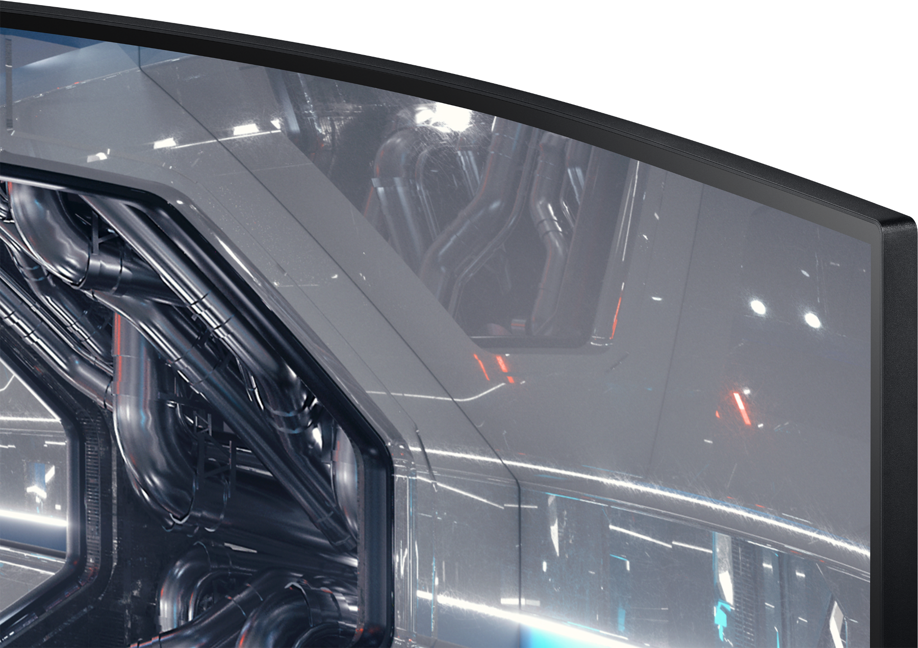 SAMSUNG Odyssey G9 LC49G95TSSU - Moniteur gaming, 49 ", , 240 Hz, Noir/Blanc