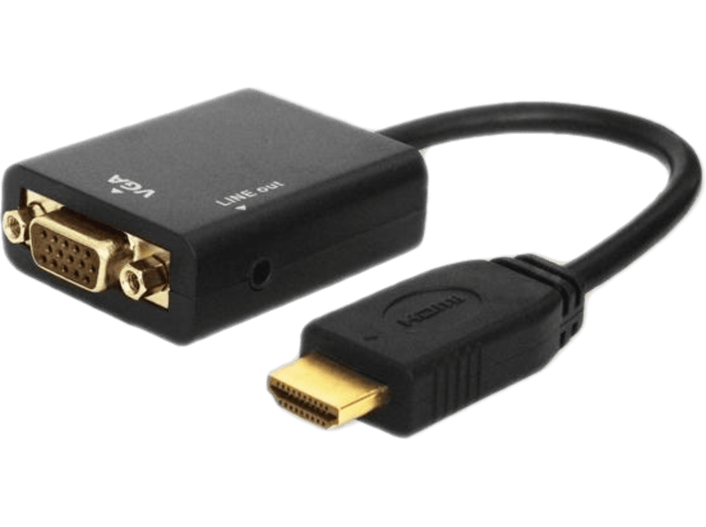 Monica Vies annuleren SAVIO CL-23 HDMI (M) - VGA adapter audió csatlakozással - MediaMarkt online  vásárlás