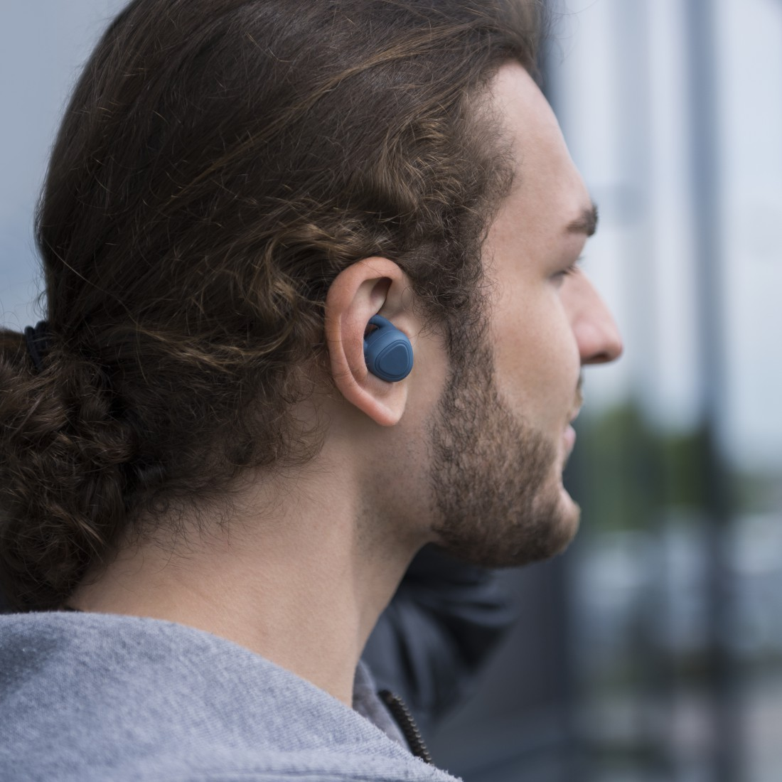 HAMA In-ear Kopfhörer Blau Bluetooth LiberoBuds,