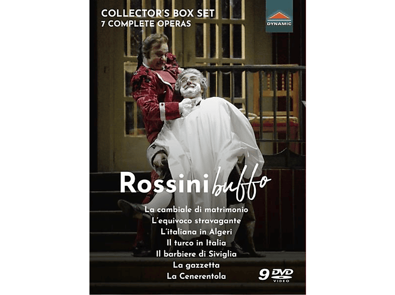 ROSSINI - - (DVD) Fogliani/Michelangeli/Renzetti/Pido/+ BUFFO