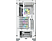 CORSAIR iCUE 4000X RGB Tempered Glass Mid-Tower - Boîtier PC (Blanc)
