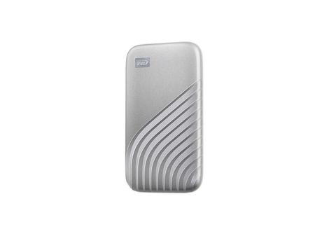 2,5 Zoll, TB MediaMarkt SSD, | 1 USB Externe Silber Speicher, My SSD extern, Passport™ WD