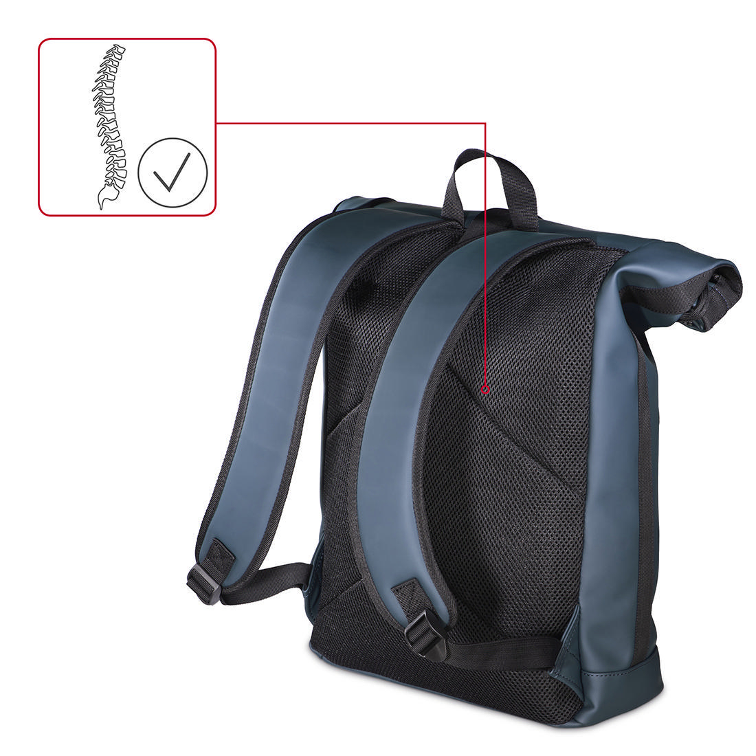 HAMA Merida 15.6 Zoll Notebook-Rucksack