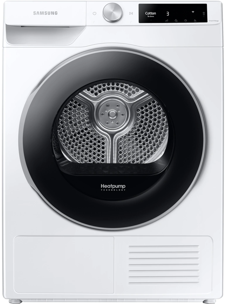 SAMSUNG Warmtepomp droogkast A+++ (DV90T6240LE/S2)