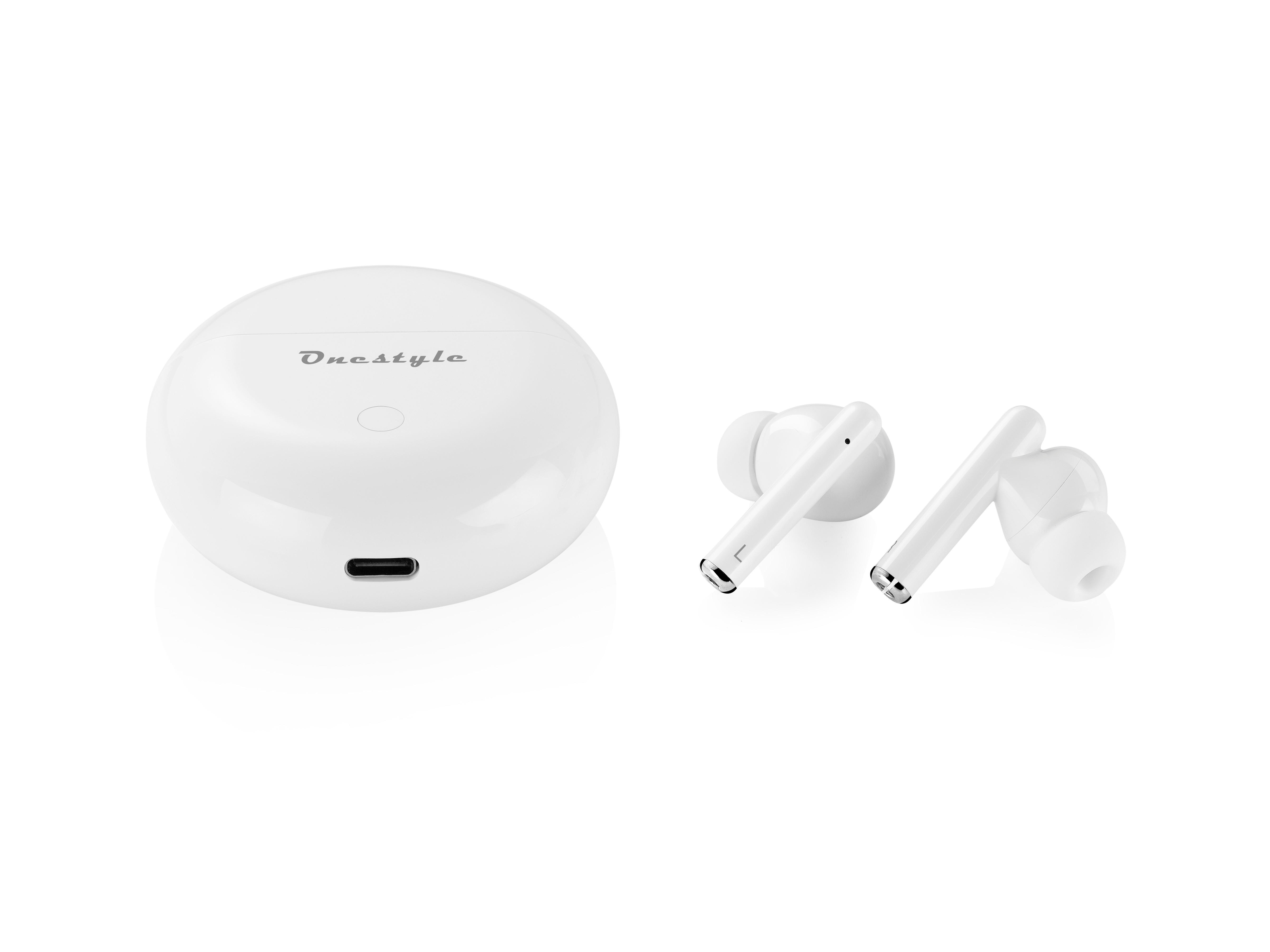 CORN TECHNOLOGY TWS-BT-V13, In-ear Kopfhörer Weiß Bluetooth