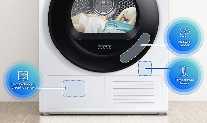 SAMSUNG 5000-serie DV80TA220AH Warmtepompdroger
