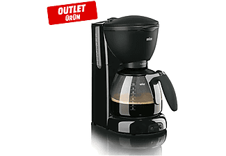 BRAUN KF560 CaféHouse Pure Aroma Plus Kahve Makinesi Siyah Outlet 1114239