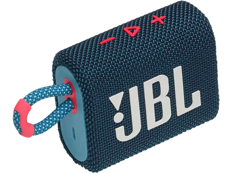 JBL Draagbare Luidspreker Go 3 Blauw/roze (jblgo3blup)