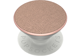 POPSOCKETS Saffiano Rose Gold - Handy Griff und Ständer (Rose Gold/Weiss)