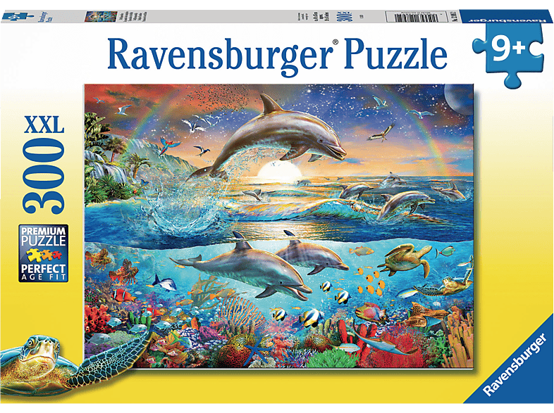 RAVENSBURGER Mehrfarbig Puzzle Delfinparadies