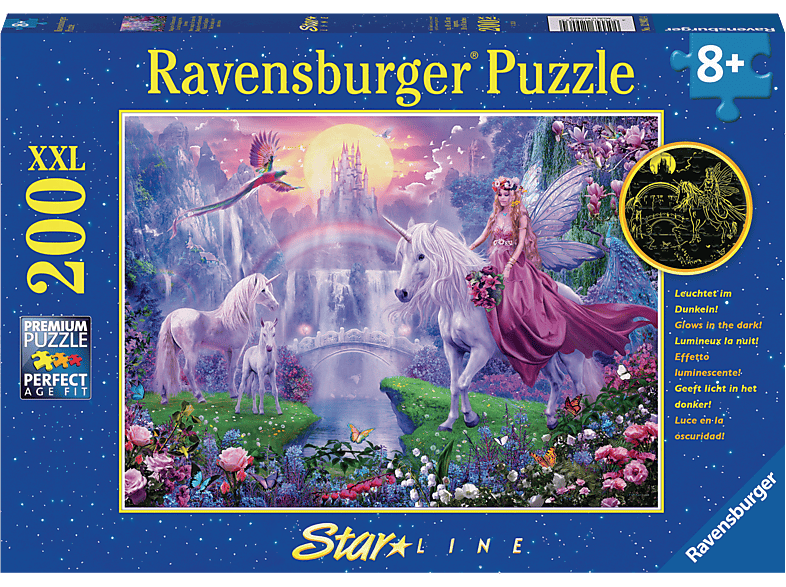 RAVENSBURGER Magische Mehrfarbig Einhornnacht Puzzle