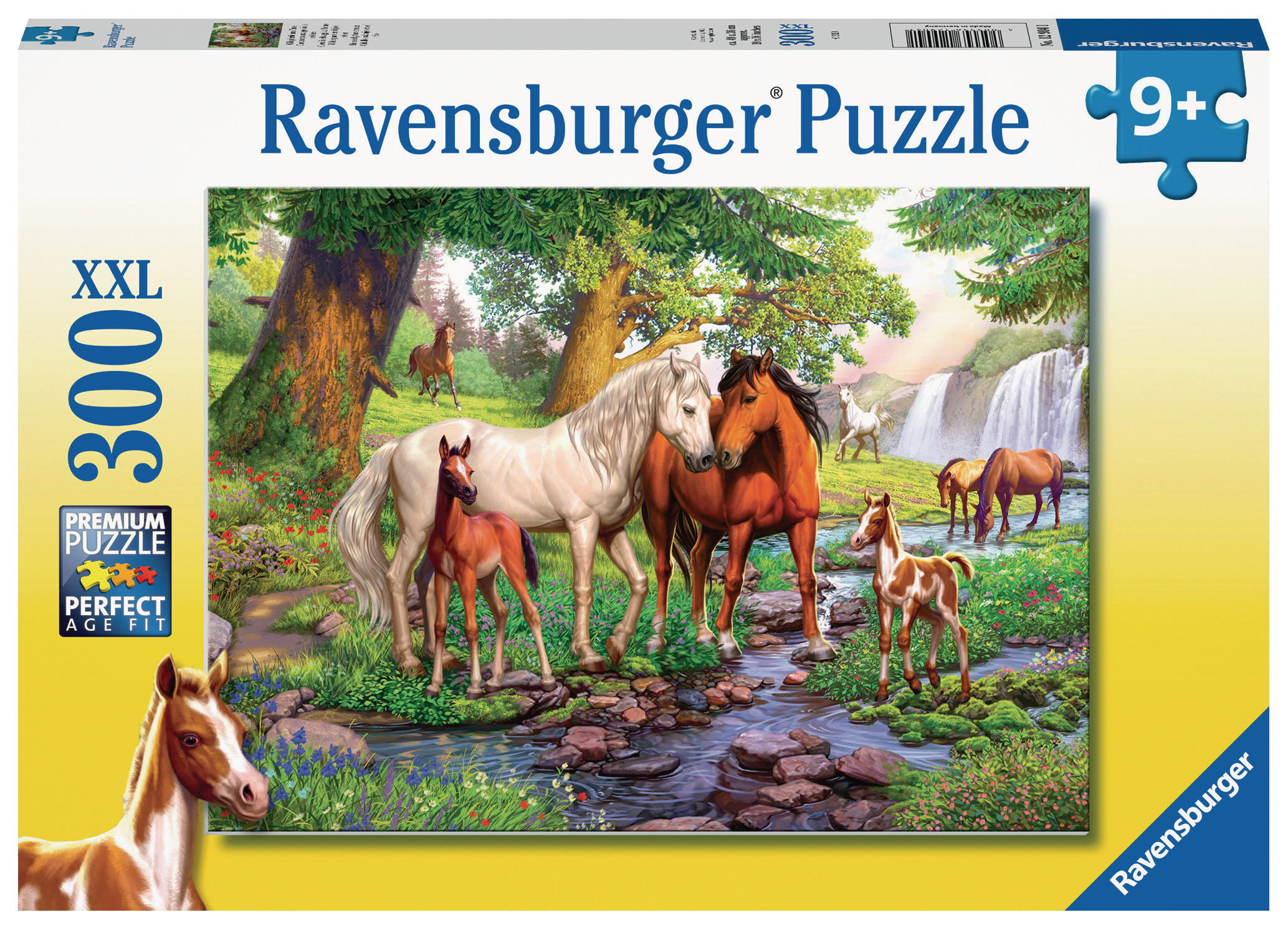 am Wildpferde Mehrfarbig Fluss Puzzle RAVENSBURGER