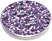 POPSOCKETS Sparkle Lavender Purple - Poignée et support de téléphone portable (Violet)