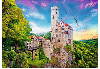 TREFL Premium Puzzle 1000 Teile - Schloss Lichtenstein Puzzle