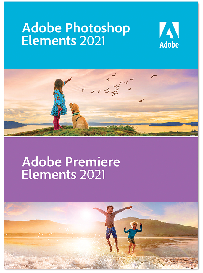 Photoshop Elements 2021 & Premiere Elements 2021 (Code in der Box) - [PC]