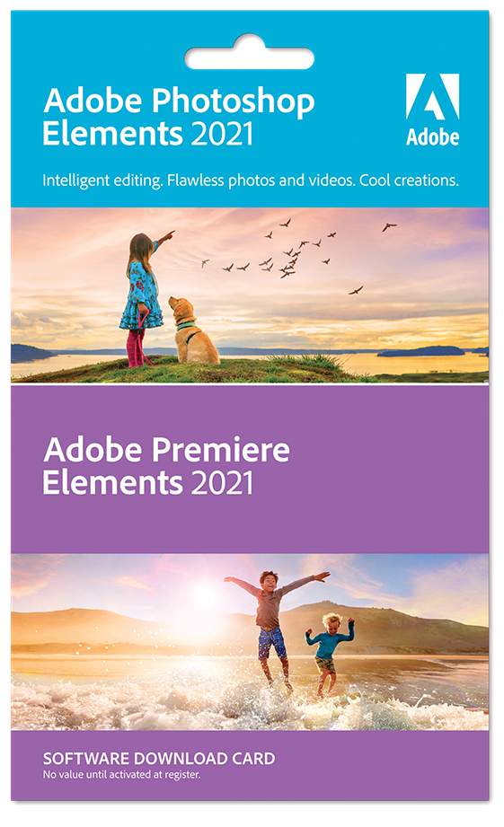 Photoshop Elements 2021 & Premiere Elements 2021 (Code in der Box) - [PC]